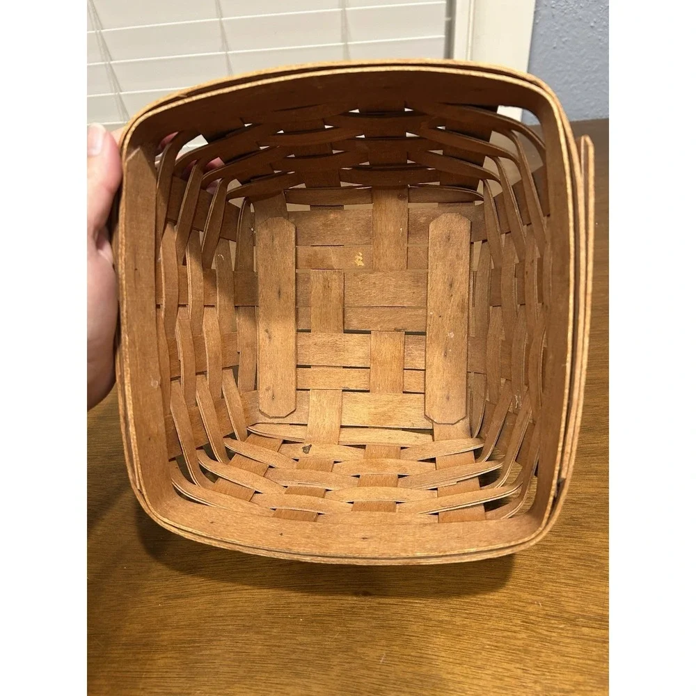 Longaberger 1989 Rectangle Basket (6.5